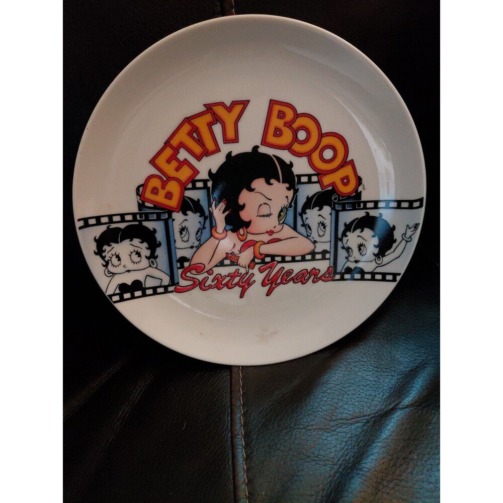 1989 Betty Boop Sixty Years Collector's Plate